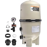 EC-160301 420 SQ/FT Cartridge Pool Filter, Replace for Pentair EC-160301 Pool Filter, Four Hard-Working Cartridges System Used on In-Ground Pool