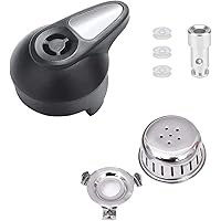 Steam Release Handle, Original Float Valve Replacement Parts with 3 Silicone Caps for Instant Pot LUX 5Qt, 6 Qt, IP-LUX50, IP