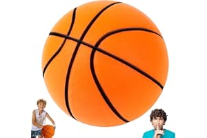 GALAHUB Silent Basketball 2025 New Upgraded | Soft Foam Indoor Basketball | Soundless Basketball for Indoor Training and Quiet Dribbling | Gift for Basketball Lover