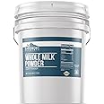 Earthborn Elements Whole Milk Powder 5 Gallon, Light Sweet Taste, Bulk Size