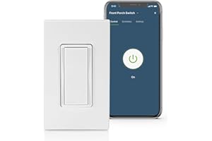 Leviton Decora Smart Switch, Wi-Fi, Works with Matter, Alexa, Google Assistant, Apple Home/Siri & Wired or Wirefree 3-Way, Ne