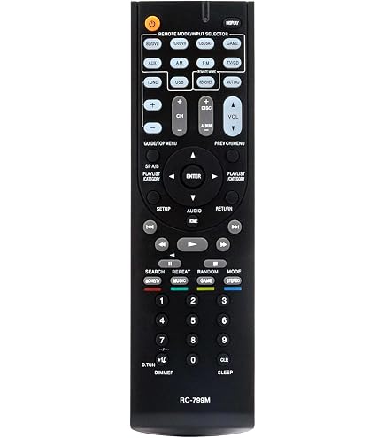 Amazon.com: INTECHING RC-799M AV Receiver Remote Control for Onkyo