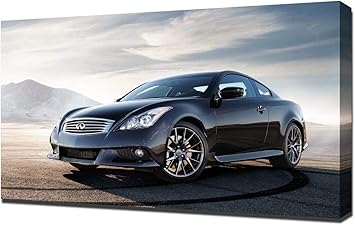Amazon De Lilarama 2012 Infiniti G37 Coupe Ipl V4 1080 Art Leinwandbild Kunstdrucke Gemalde