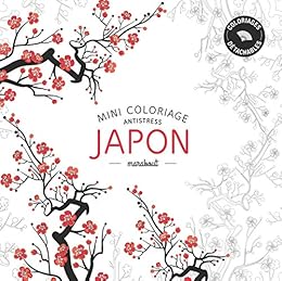 Mini coloriage antistress Japon