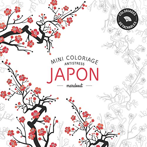 Mini coloriage antistress Japon