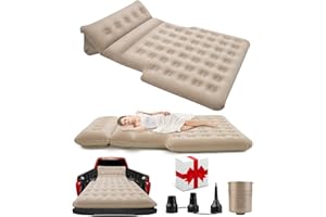 Epltion Truck Bed Air Mattress for 5.5-6.5 Ft with Built-in Wireless Rechargeable Air Pump-Inflatable Adjustable Truck Bed for Full Size Short Bed Truck Tent Accessories Home, Camping & Guests, Gifts