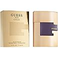 GUESS Gold Eau De Toilette Spray for Men, 2.5 Oz