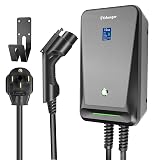LEFANEV 32A 7.68KW EV Charger Level 2,240V 20ft Charging Cable Electric Vehicle Charging Station with NEMA 14-50 for Electric and Hybrid Vehicles