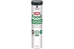 CRC CANADA Synthetic Food-Grade Cartridge Grease, 397g, NLGI #2, -28.89°C to 176.67°C, 0.98 pounds, Prevent Corrosion
