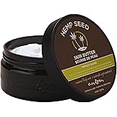 Hemp Seed Skin Butter - 8 oz. - Total Body Moisturizer - Hemp Seed Oil, Jojoba Oil, Shea Butter - Vegan & Cruelty Free