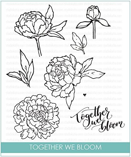Studio Katia Clear Stamp Set - Together We Bloom