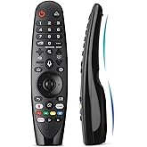 Magic Voice Remote Control for LG Smart TVs,Replacement MR20-MR24gn-ga | Compatible with LG OLED Thinq Webos TVs