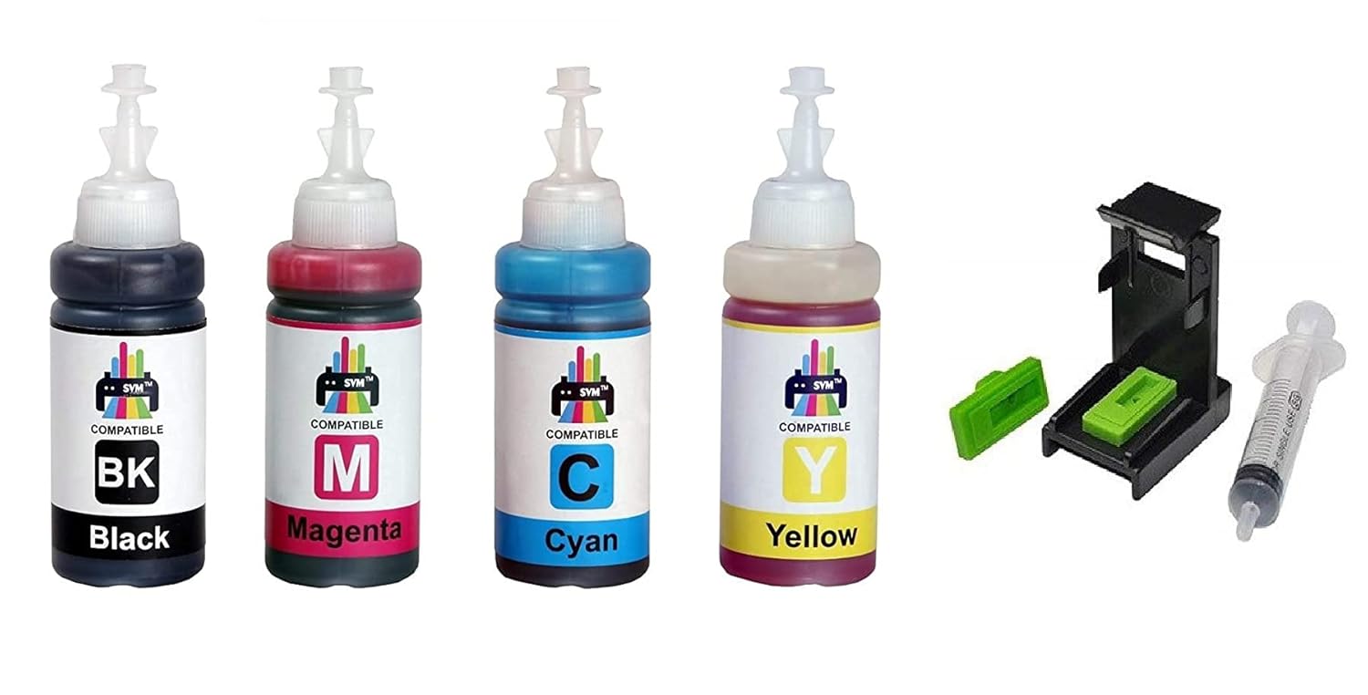 SVM Refill Ink for HP DeskJet 2331 MultiFunction Color Printer