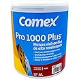 Pintura Blanca Comex Pro 1000 Plus Acrílica para Interior y Exterior ...