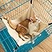 Doglemi Cat Pet Cage Hammock Warm Soft Cat Bed Cage Cat Pad Comfortable Cute Pet Bed Hammock Size L Polka dot