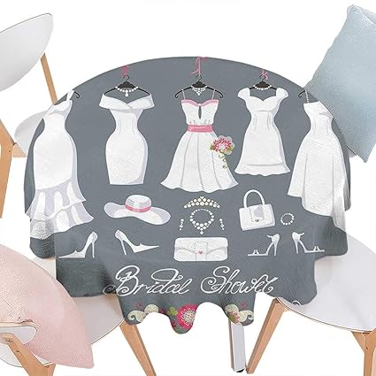 Amazon Com Cheery Home Roundtable Cloth Suitable All Occasions