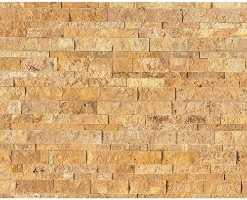 Siena Split Face Panel Stone Tile (Pack of 5 Tiles)