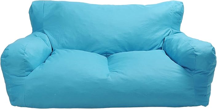 Amazon Com Luckyermore Blue Bean Bag Chair Kids Self Inflated