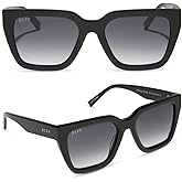 DIFF Amara Square Oversized Sunglasses for Women | 100% UVA/UVB Protection