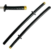 Set of Two 26 1/2 Inch Japan Samurai Pu Foam Blade Anime Sword Ninja Katana, Play, Fencing, Fun, Birthday, Halloween