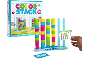 Nyrvexa Color Sorting Stacking,Rainbow Rings Game,Color Matching Puzzle Games，Colors Recognition Sensory Educational for for 