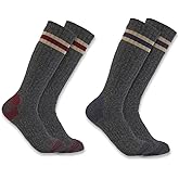 Carhartt Men's Midweight Camp Boot Socks (2-Pack)