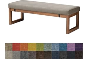 Kimgull Bench Cushions Indoor Sofa Seat Pad Dining Shoes Stadium Patio Furniture Garden Hallway Camper Mat, 59.1X15.7X1.97In,