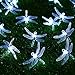 ApexPower Solar Outdoor String Lights Decorative Light 8 Modes 20LED Dragonfly Waterproof Light for Party, Wedding, Patio, Yard, Home, Landscape, and Holiday Decorations (Cool White)