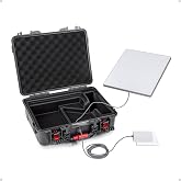 Steinwhale IP67 Waterproof Case with DC Port for Starlink Mini | Integrated Waterproof DC Port, IP67 Seal, Secure Latch System, Foam Padding, Perfect For Closed-Case Charging