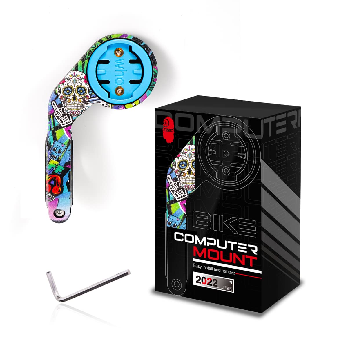 Chooee Out Front Handlebar Mount for Wahoo Elemnt,Compatible with Wahoo Computer Bolt, Cycling computer wahoo Mount CKL