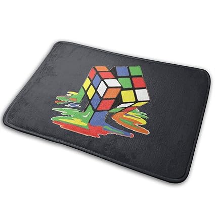 Amazon Com Lnuo 2 Indoor Outdoor Entrance Doormat Rubiks Cube