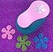 TECH-P® Creative Life 2- Inch Multi-Pattern Hand Press Album Cards Paper Craft Punch,Card Scrapbooking Engraving Kid Cut DIY Handmade Hole Puncher,Paper Craft Punch. (Flower 5)