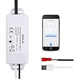 HBN Smart Wi-Fi Garage Door Opener, App Remote Control, Compatible with Alexa & Google Home Assistant, No Hub Needed