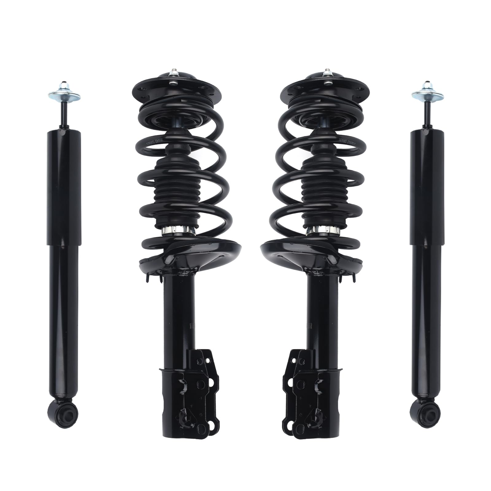 Front Pair (2) Complete Strut & Coil Spring Assembly For 2005-2010 Pontiac G6 (Left & Right)