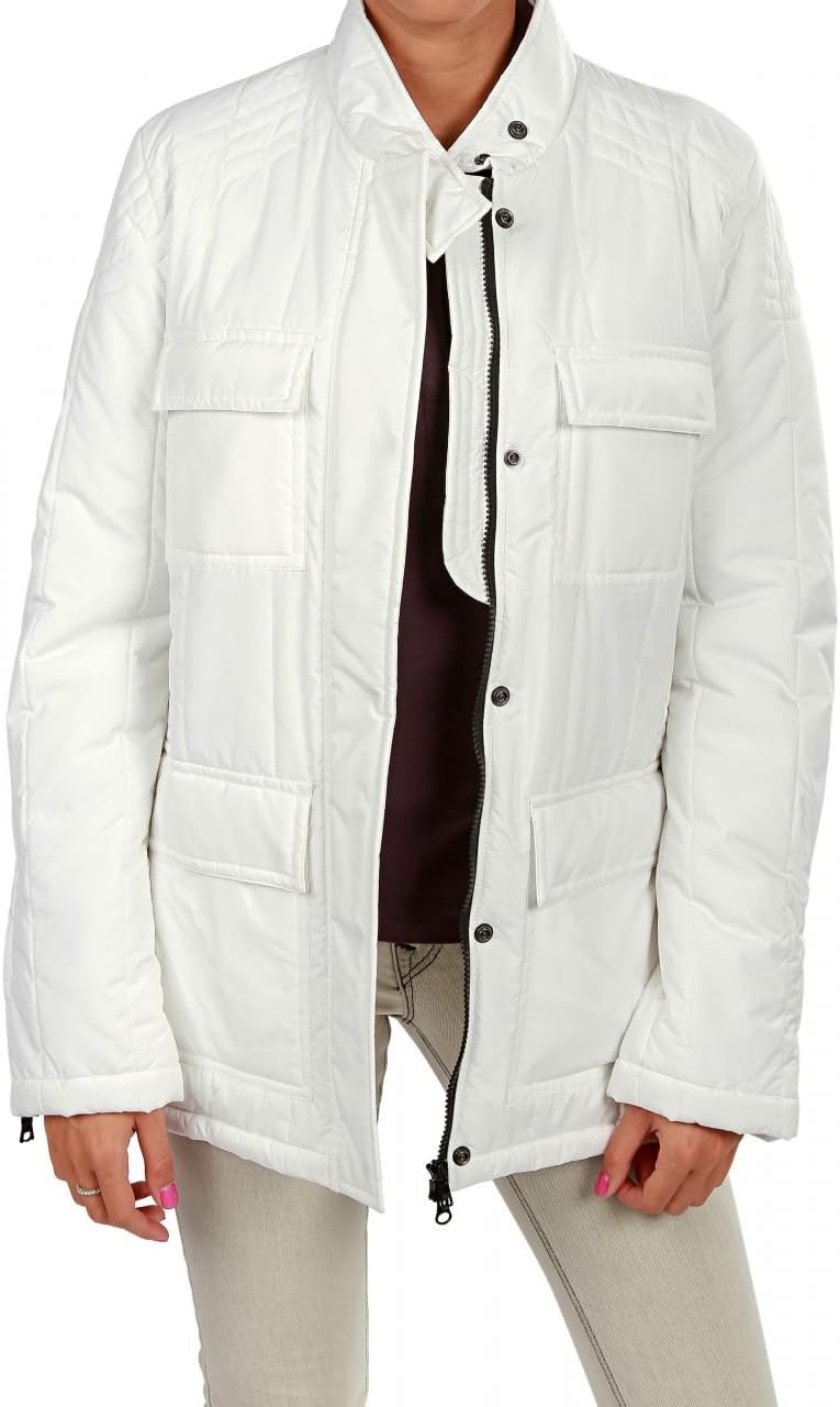 Marlboro Classics Quilted Jacket BASIC, Color: White