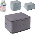 YUUTIAL Self Compression Storage Bag Large – 54x42x30cm, Zipper Closure, Grey - View #4