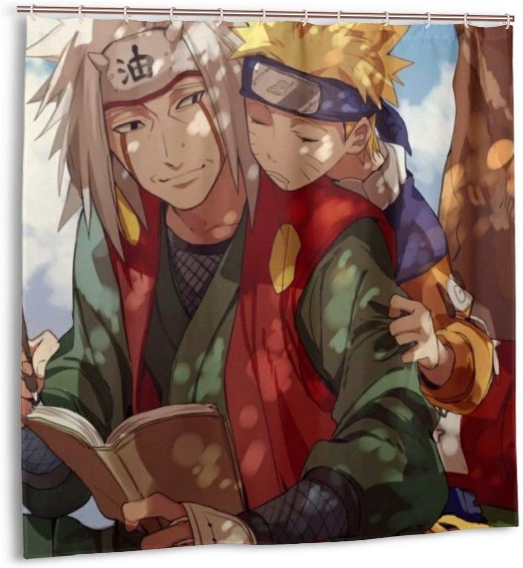 Amazon KZLXCH Anime Naruto Shower Curtains For Bath Bathroom With 