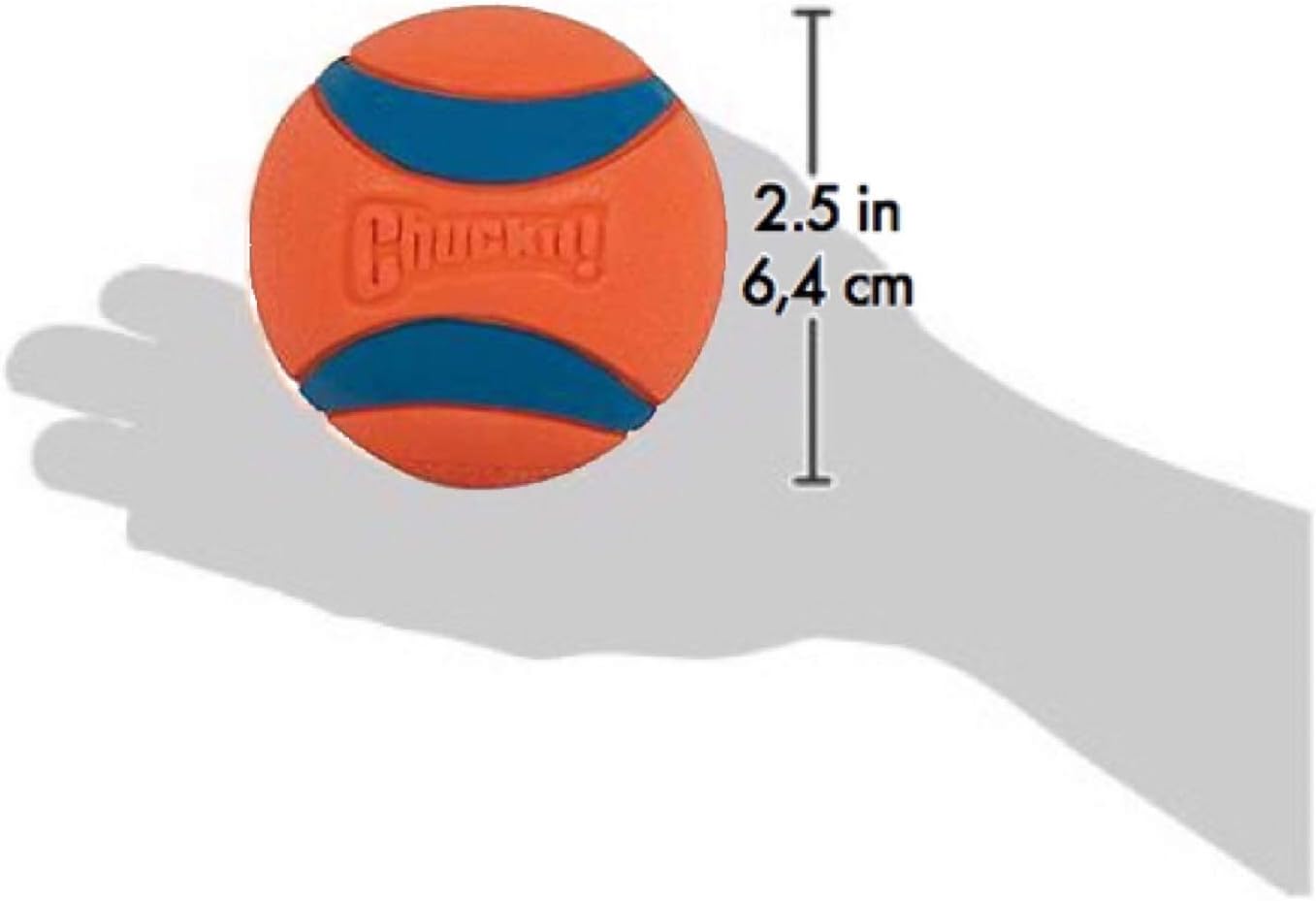 ChuckIt! Ultra Ball, Medium (2.5 Inch) 2 Pack : Pet Toy Balls : Pet Supplies