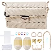FREEBLOSS DIY Handmade Knit Bag Kit Mesh Plastic Canvas Sheets for Bag Making Crafting Handbag Accessories for Embroidery