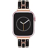 Anne Klein Fashion Bracelet for Apple Watch, Secure, Adjustable, Apple Watch Replacement Band, Fits Most Wrists