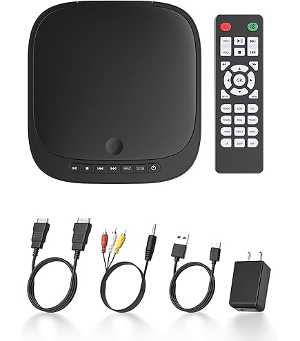 Amazon.com: Miuscall-C Mini DVD Player - HDMI, RCA Cord, All