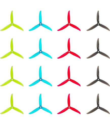 Amazon.com: Gemfan Vanover 5136 3-Blade Propeller (Set of 4) - 5mm