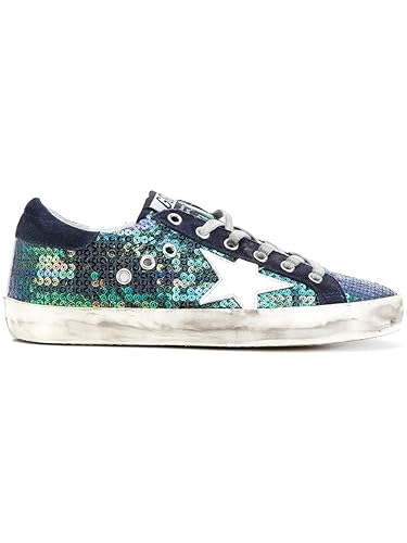 scarpe golden goose donna blu