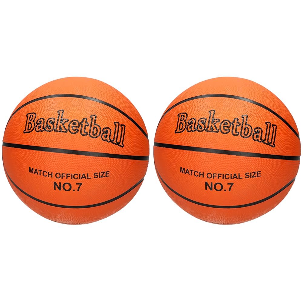 A to Z Lucas Regulation Size 7 Basketball Orange Orange (Pack of 2)