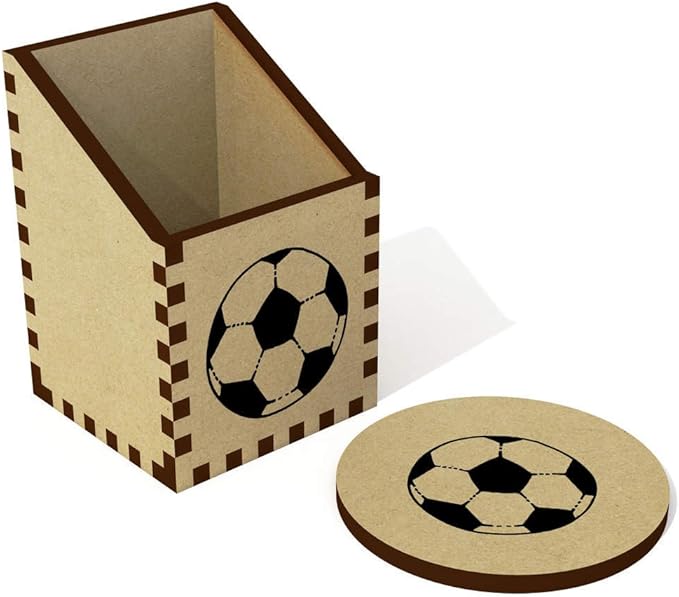 Azeeda 'Football' Desk Tidy / Pencil Holder (DT00004115) Amazon.co.uk