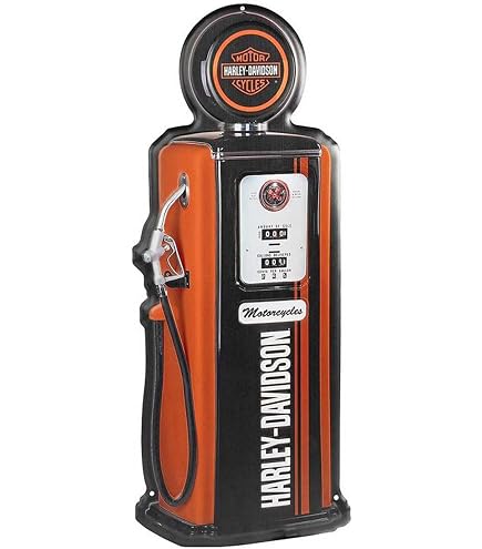 Amazon.com: Harley-Davidson Vintage Iron Bar & Shield Embossed Tin