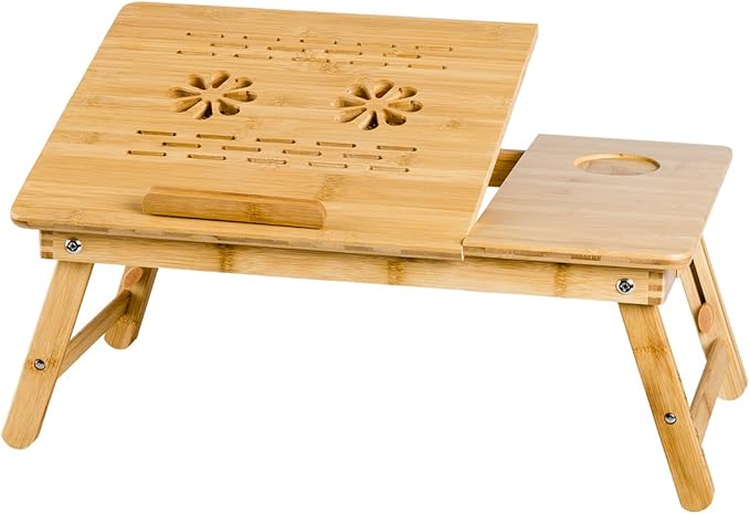 Znl Tavolo Per Computer Portatile Di Bambu Tavolo Pieghevole In Bambu Per Compiuter Bld 04 Amazon It Casa E Cucina