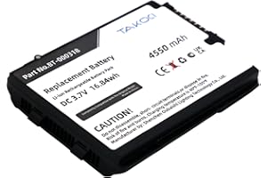 Youejoeq BT-000318 Battery btry-tc7x-46ma2-01 Battery Replacement for Symbol/Zebra TC77 TC75 TC70 TC55 TC72 Series Barcode Scanner Battery