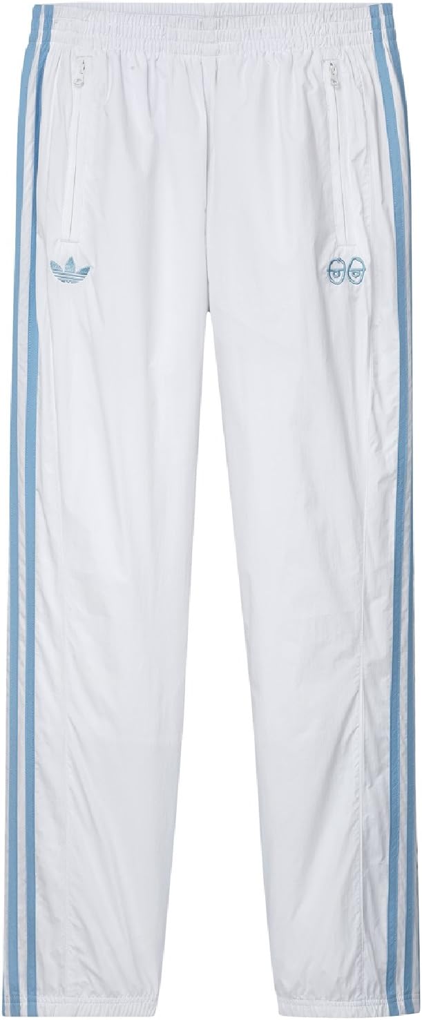 adidas x Krooked (White/Clear Blue) Pants