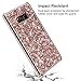 Vofolen Bling Cover for Galaxy S8 Case Glitter Crystal Rhinestone Shiny Heavy Duty Protection Drop Impact Resistant Hybrid Protective Shell Soft Rubber Bumper Hard Case for Samsung Galaxy S8 Champagne